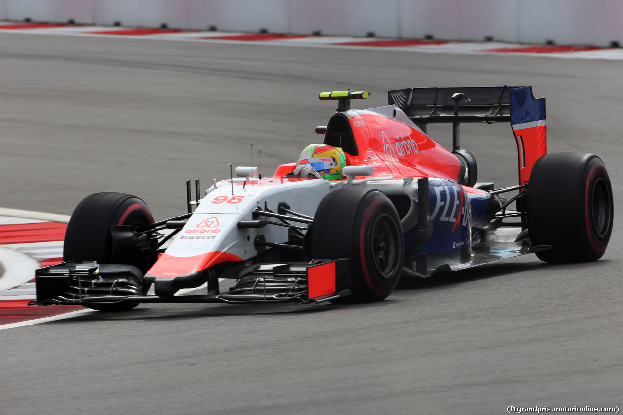GP RUSSIA, 10.10.2015 - Prove Libere 3, Roberto Merhi (ESP) Manor Marussia F1 Team