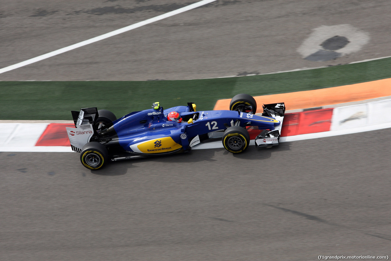 GP RUSSIA, 10.10.2015 - Prove Libere 3, Felipe Nasr (BRA) Sauber C34