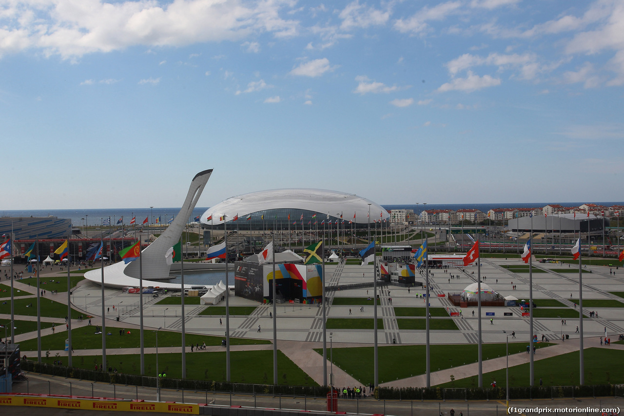 GP RUSSIA, 10.10.2015 - Prove Libere 3, View of the circuit