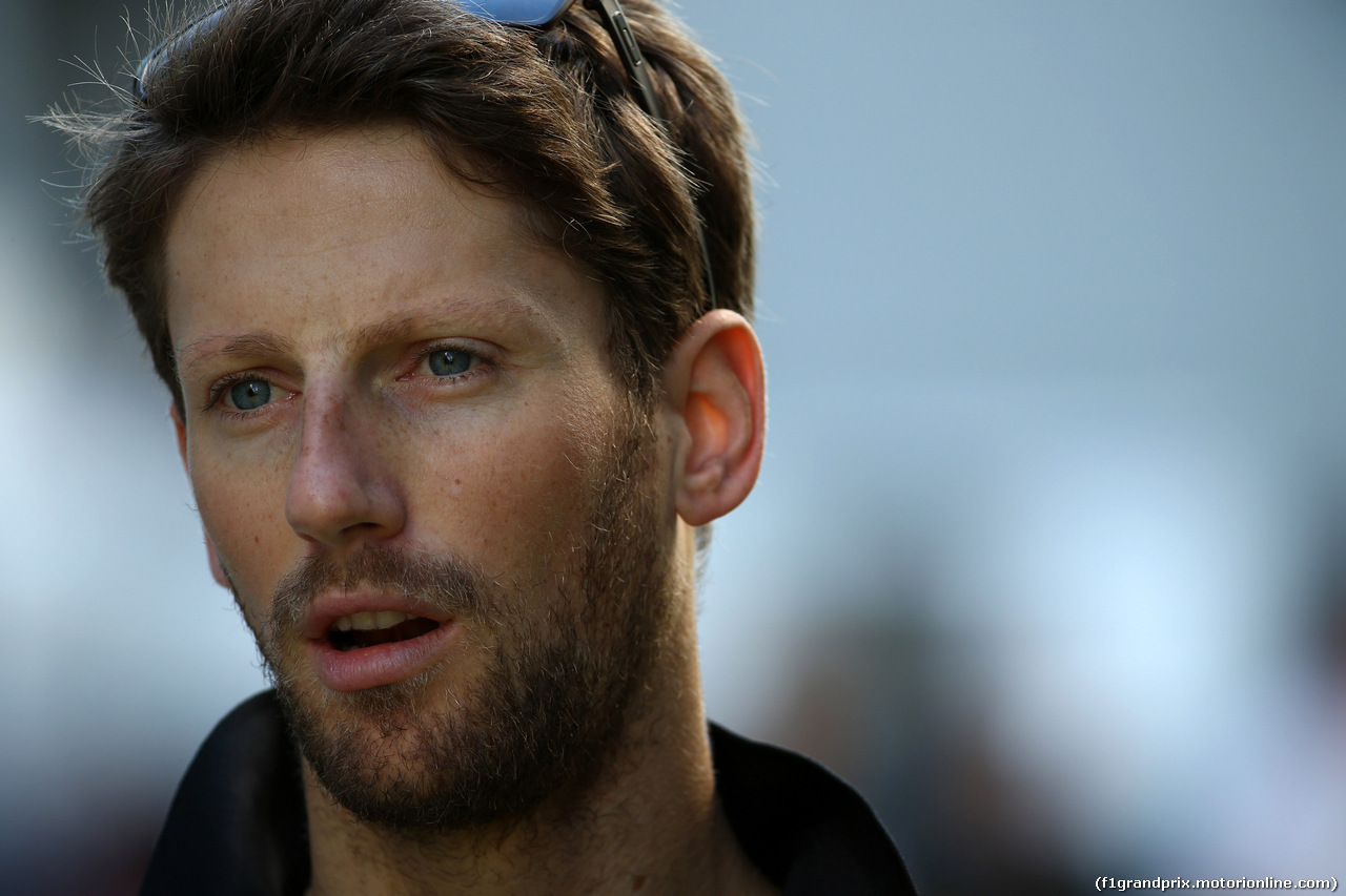 GP RUSSIA, 08.10.2015 - Romain Grosjean (FRA) Lotus F1 Team E23
