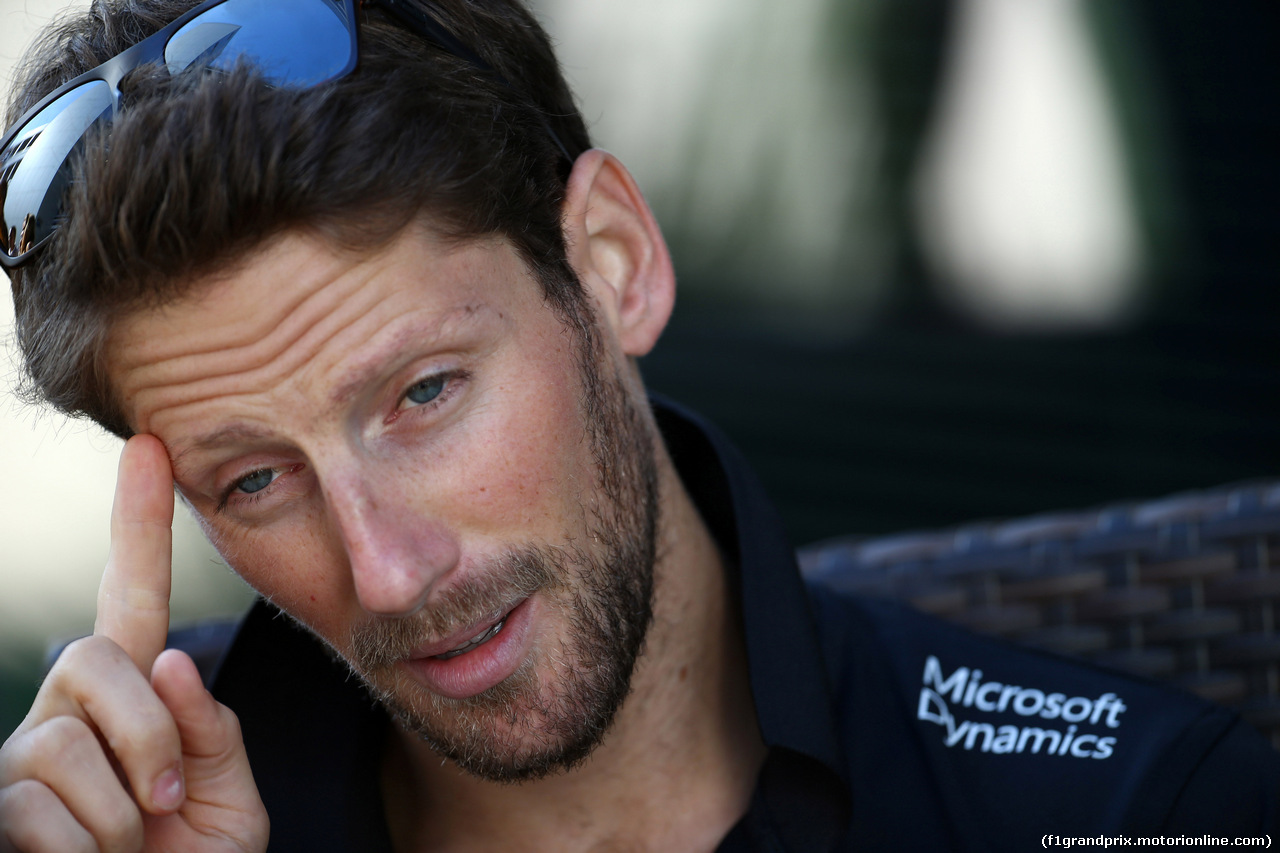 GP RUSSIA, 08.10.2015 - Romain Grosjean (FRA) Lotus F1 Team E23