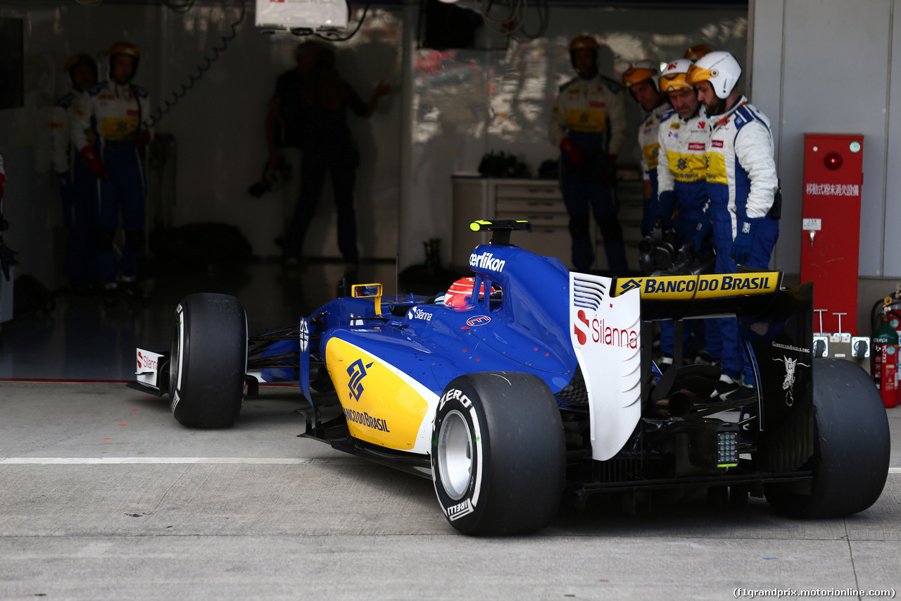 GP RUSSIA, 08.10.2015 - Felipe Nasr (BRA) Sauber C34