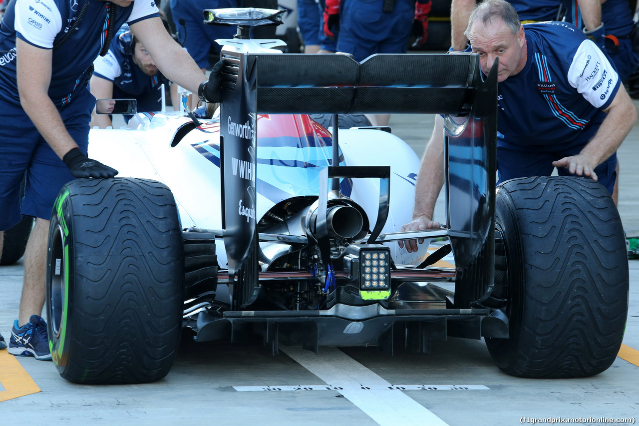 GP RUSSIA, 08.10.2015 - Williams F1 Team FW37, detail