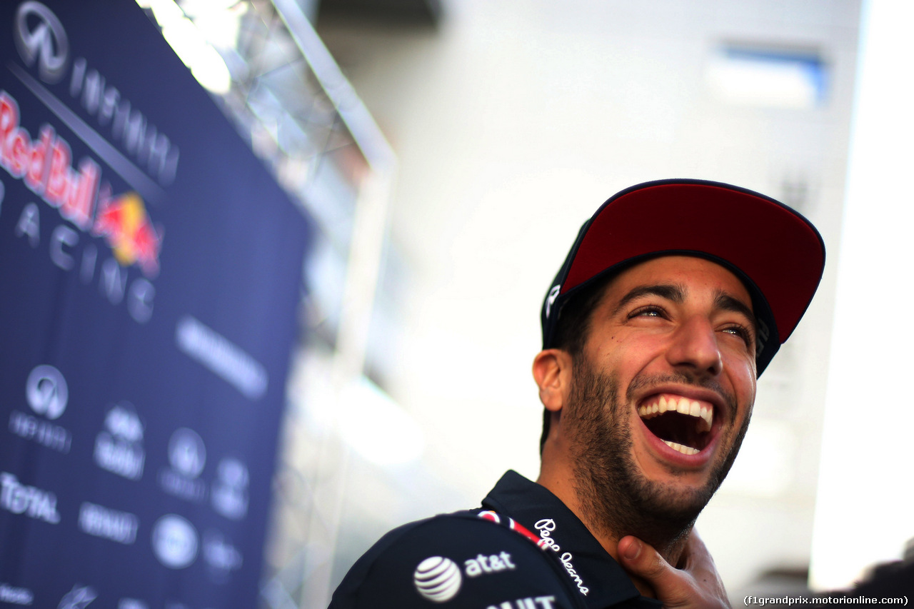 GP RUSSIA, 08.10.2015 - Daniel Ricciardo (AUS) Red Bull Racing RB11