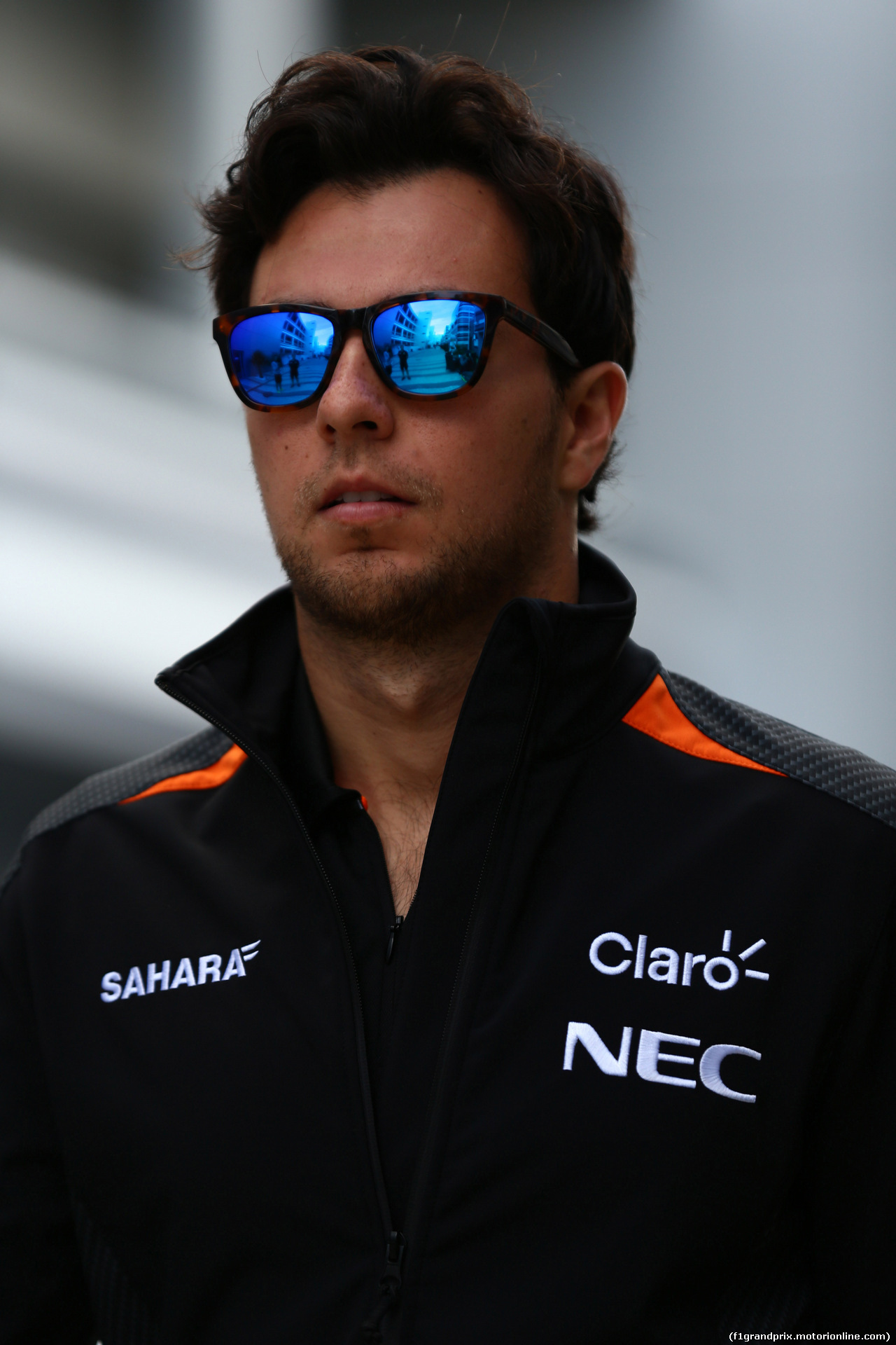 GP RUSSIA, 09.10.2015 - Sergio Perez (MEX) Sahara Force India F1 VJM08