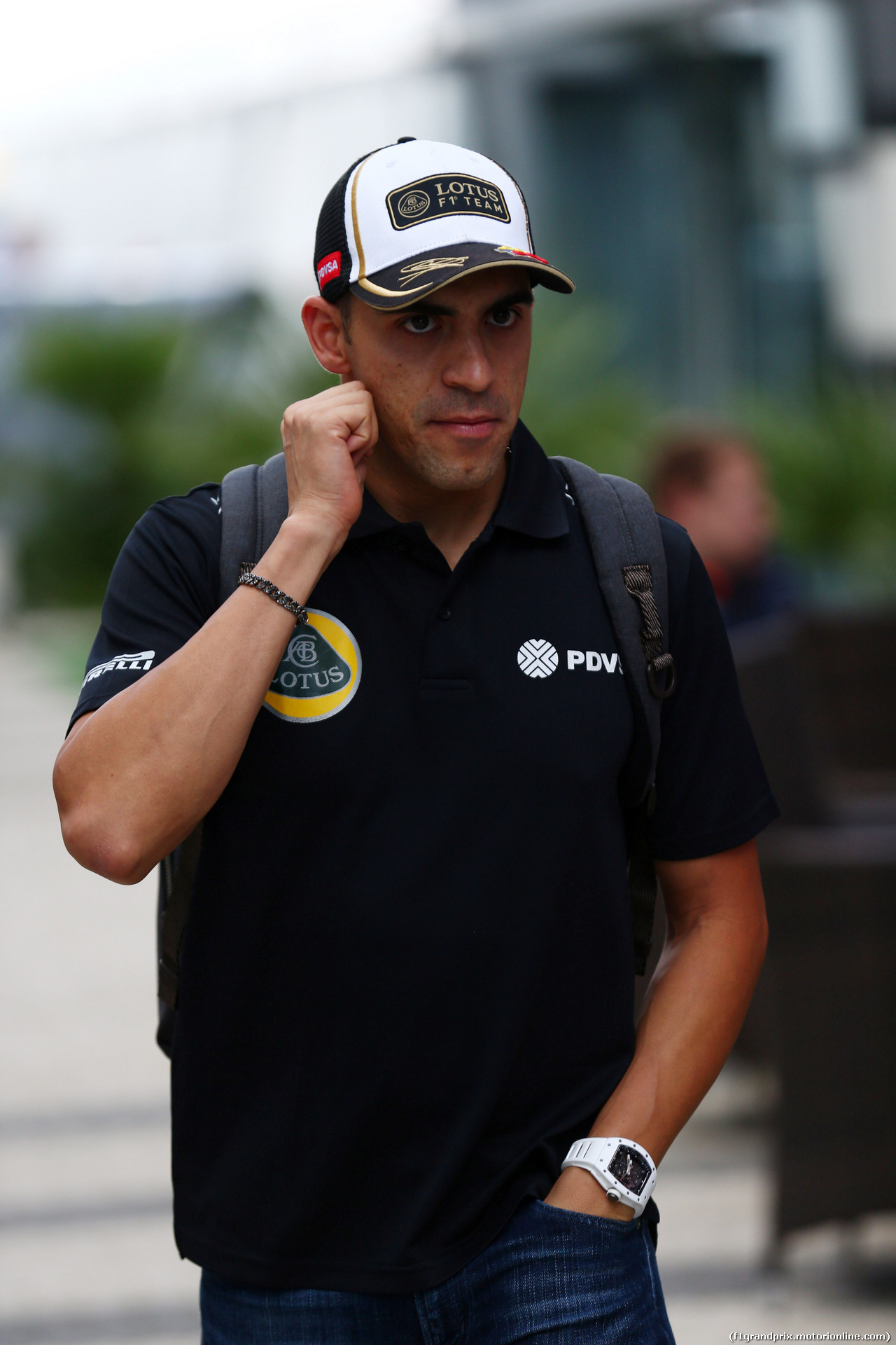 GP RUSSIA, 09.10.2015 - Pastor Maldonado (VEN) Lotus F1 Team E23