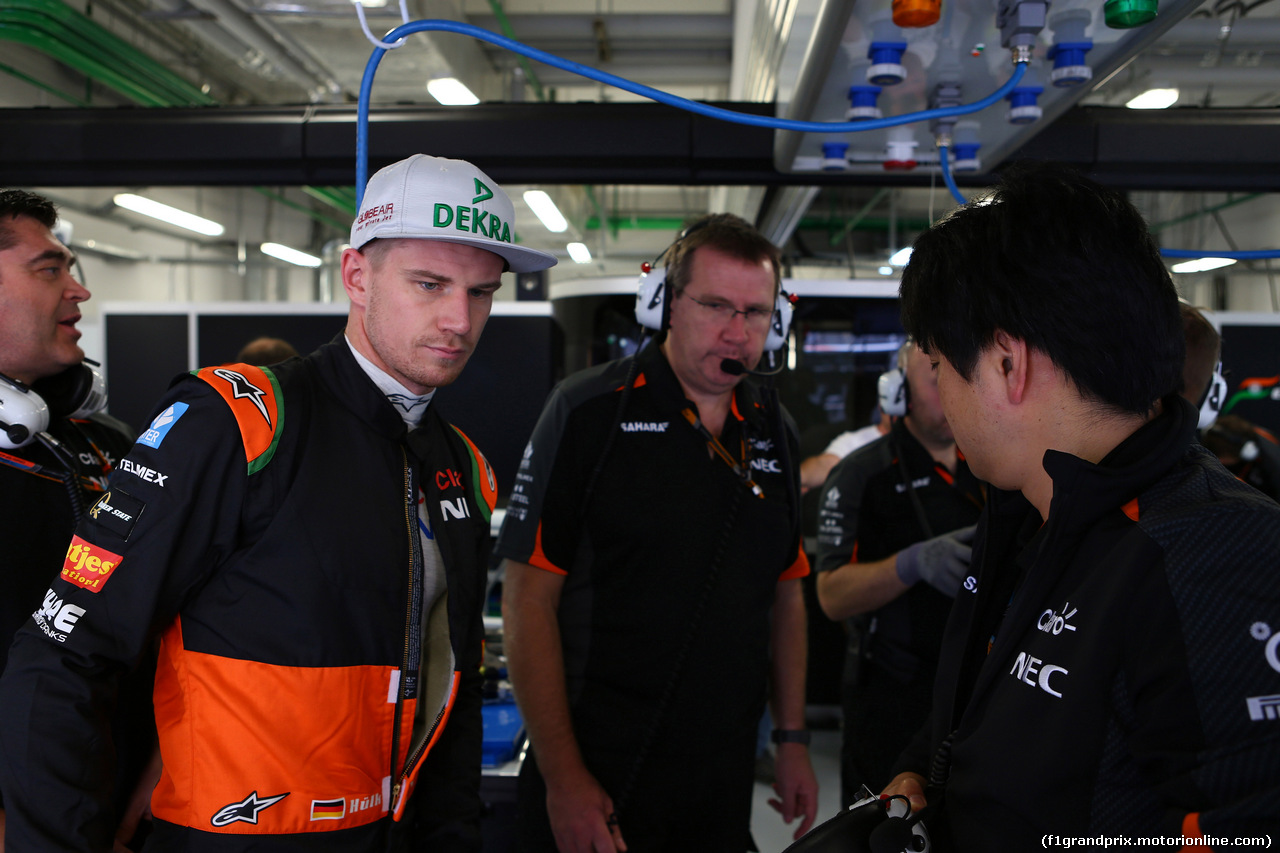 GP RUSSIA, 09.10.2015 - Prove Libere 1, Nico Hulkenberg (GER) Sahara Force India F1 VJM08