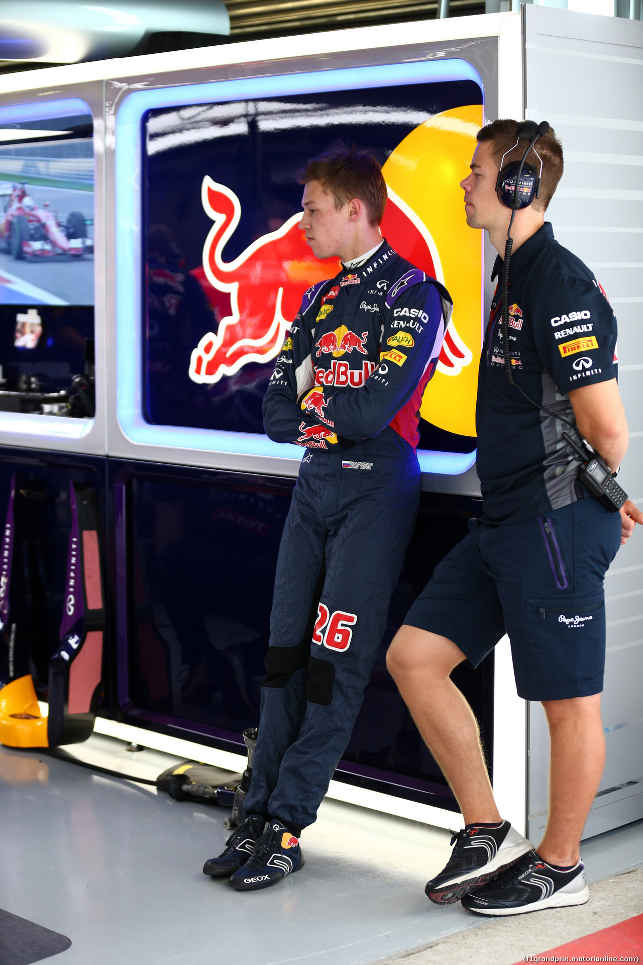 GP RUSSIA, 09.10.2015 - Prove Libere 1, Daniil Kvyat (RUS) Red Bull Racing RB11