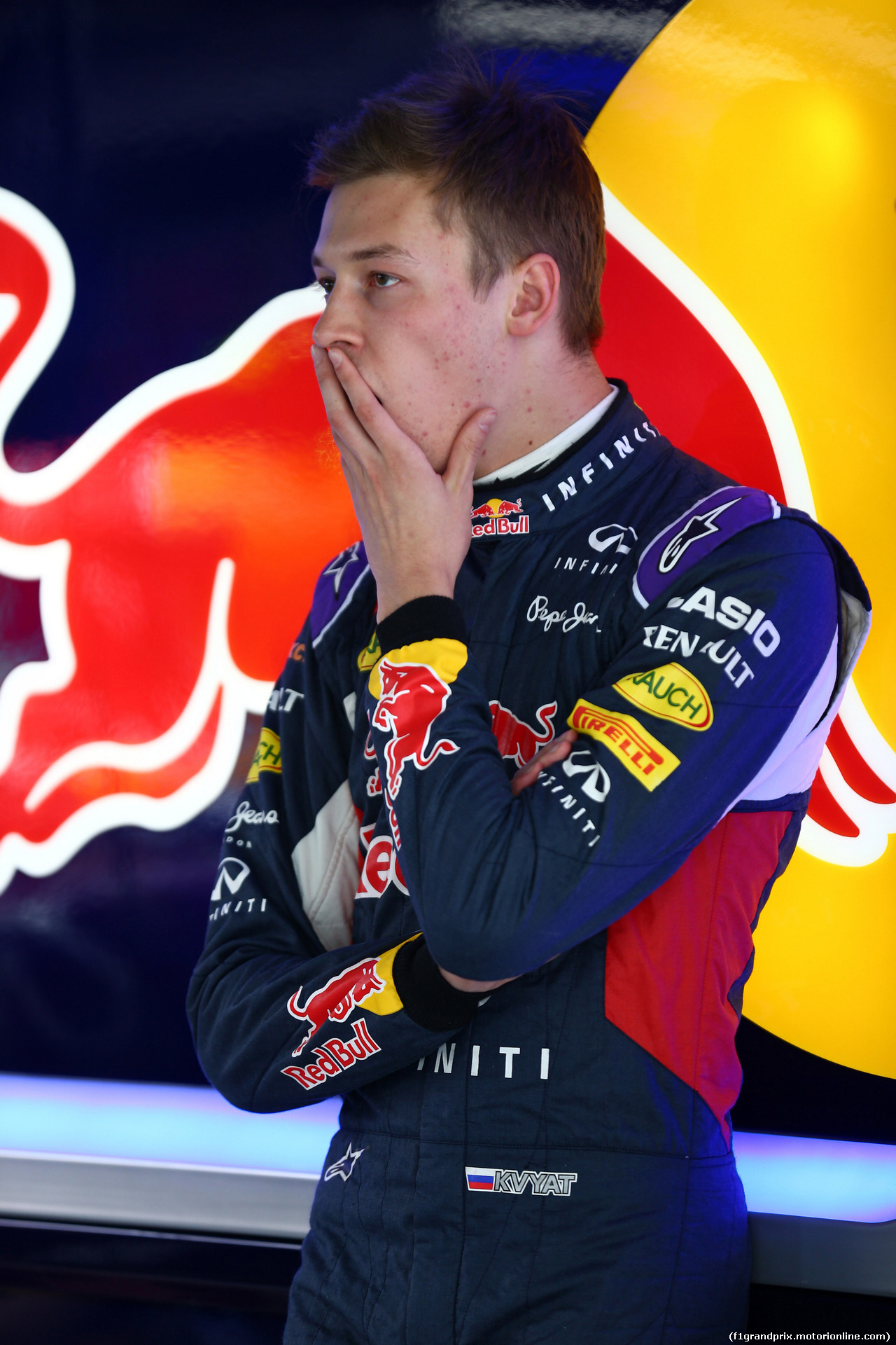 GP RUSSIA, 09.10.2015 - Prove Libere 1, Daniil Kvyat (RUS) Red Bull Racing RB11