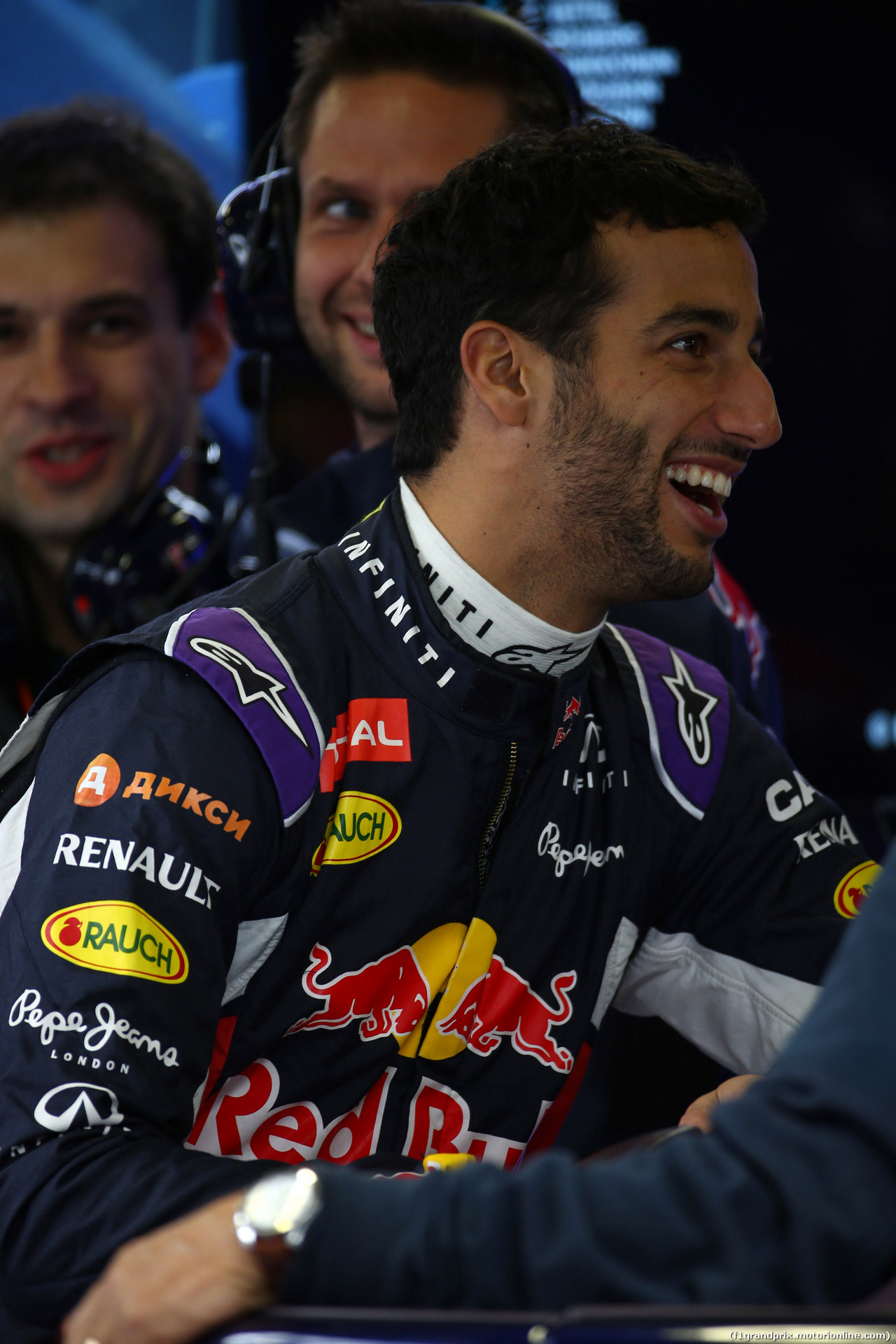GP RUSSIA, 09.10.2015 - Prove Libere 1, Daniel Ricciardo (AUS) Red Bull Racing RB11