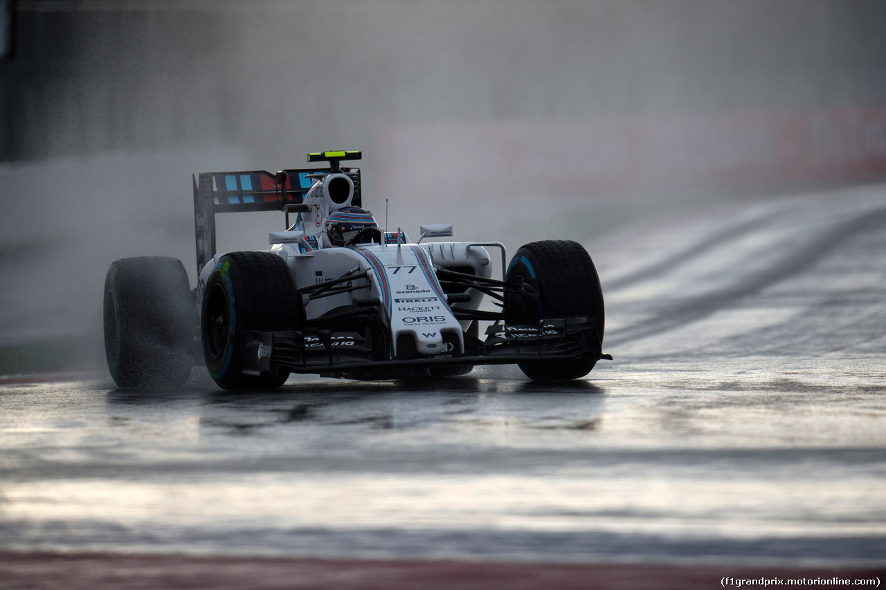 GP RUSSIA, 09.10.2015 - Prove Libere 1, Valtteri Bottas (FIN) Williams F1 Team FW37