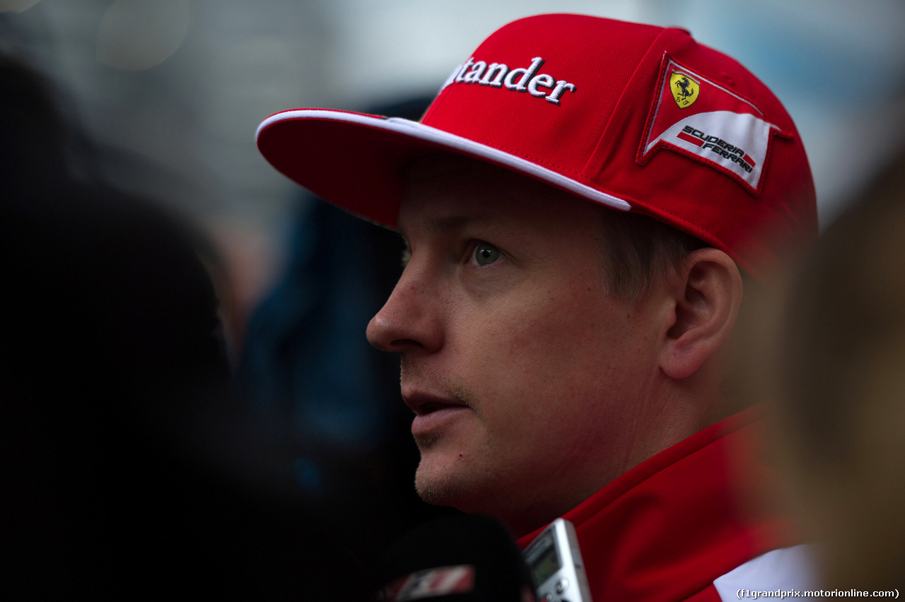 GP RUSSIA, 09.10.2015 - Prove Libere 1, Kimi Raikkonen (FIN) Ferrari SF15-T