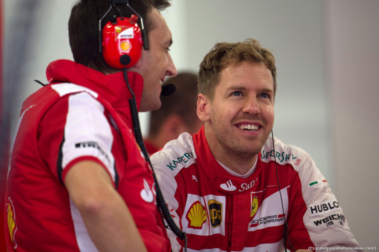 GP RUSSIA, 09.10.2015 - Prove Libere 1, Sebastian Vettel (GER) Ferrari SF15-T