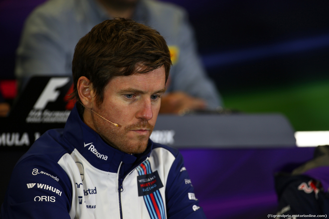 GP RUSSIA, 09.10.2015 - Rob Smedley (GBR) Williams Head of Vehicle Performance