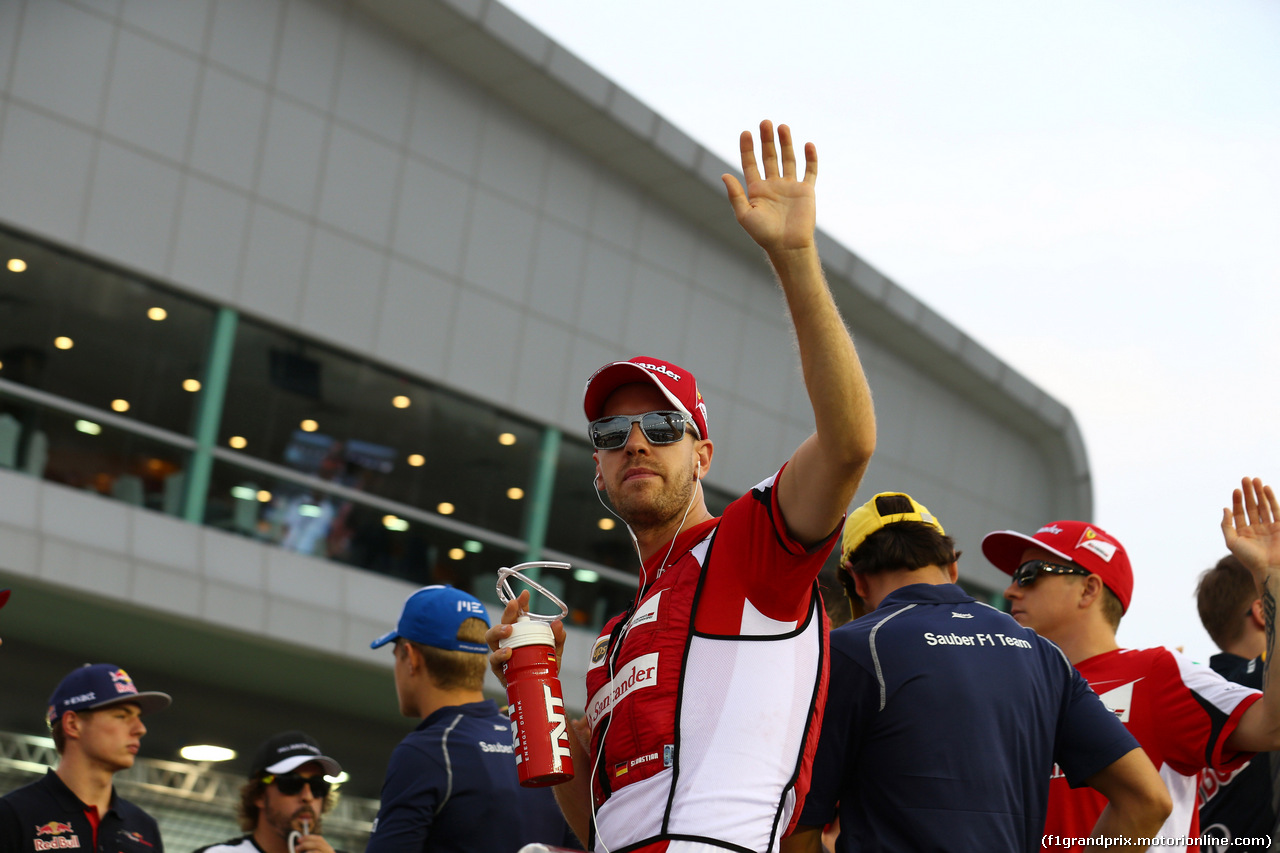 GP SINGAPORE, 20.09.2015 - Sebastian Vettel (GER) Ferrari SF15-T