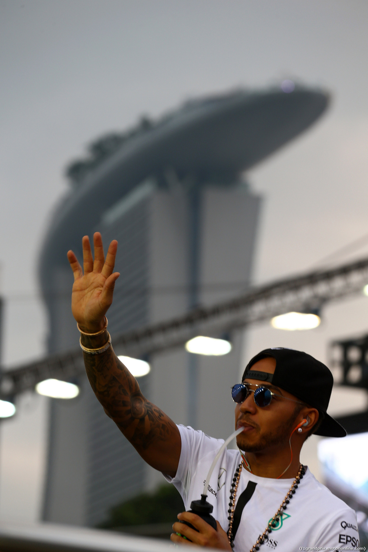GP SINGAPORE, 20.09.2015 - Lewis Hamilton (GBR) Mercedes AMG F1 W06