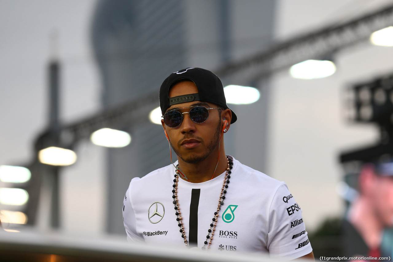 GP SINGAPORE, 20.09.2015 - Lewis Hamilton (GBR) Mercedes AMG F1 W06