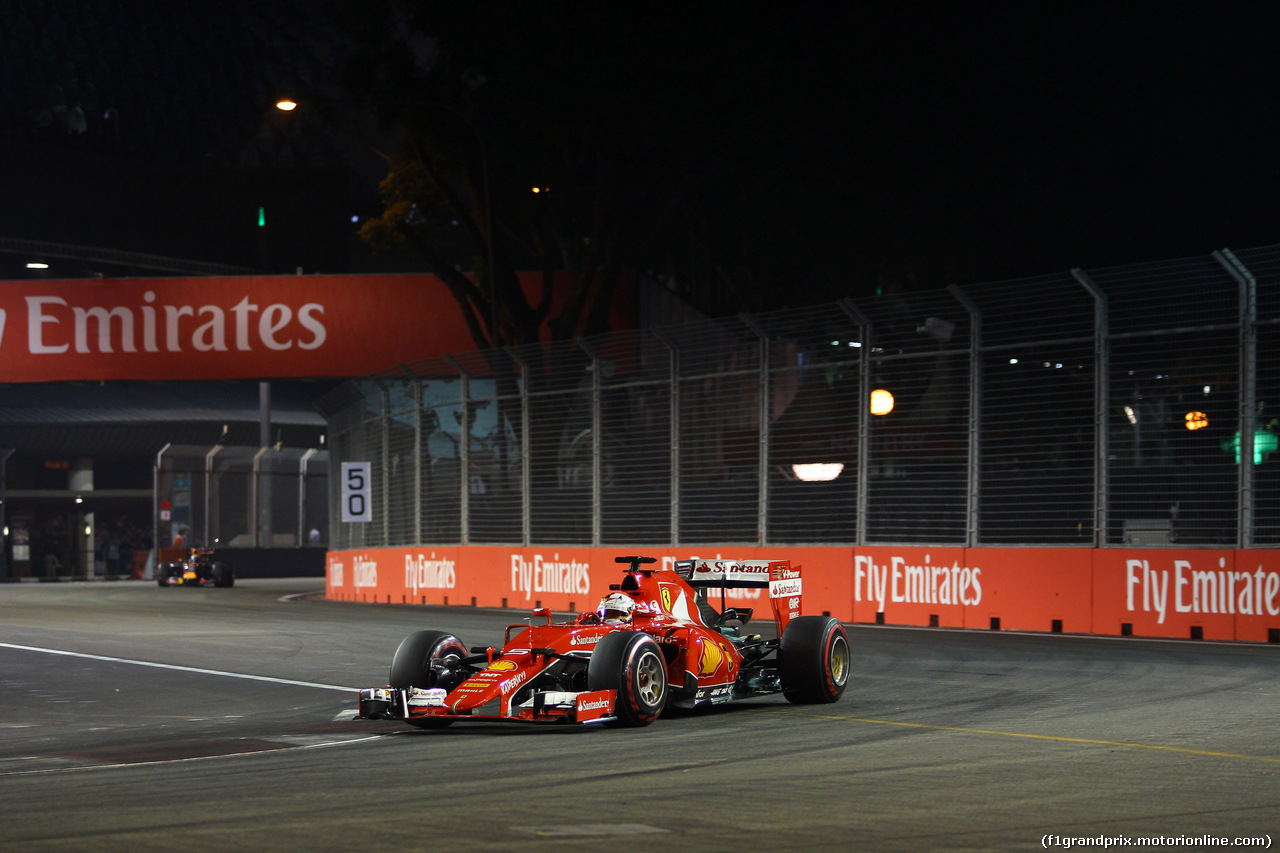 GP SINGAPORE, 20.09.2015 - Gara, Fernando Alonso (ESP) McLaren Honda MP4-30