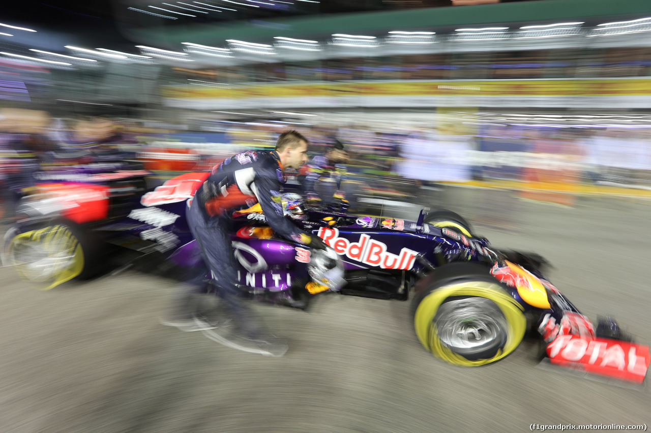 GP SINGAPORE, 20.09.2015 - Gara, Daniel Ricciardo (AUS) Red Bull Racing RB11