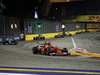 GP SINGAPORE, 20.09.2015 - Kimi Raikkonen (FIN) Ferrari SF15-T davanti a Lewis Hamilton (GBR) Mercedes AMG F1 W06