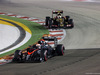 GP SINGAPORE, 20.09.2015 - Gara, Jenson Button (GBR)  McLaren Honda MP4-30. e Pastor Maldonado (VEN) Lotus F1 Team E23