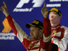 GP SINGAPORE, 20.09.2015 - Gara, Sebastian Vettel (GER) Ferrari SF15-T vincitore e terzo Kimi Raikkonen (FIN) Ferrari SF15-T