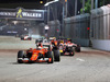 GP SINGAPORE, 20.09.2015 - Gara, Sebastian Vettel (GER) Ferrari SF15-T