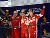GP SINGAPORE, 20.09.2015 - Gara, 1st position Sebastian Vettel (GER) Ferrari SF15-T, secondo Daniel Ricciardo (AUS) Red Bull Racing RB11, terzo Kimi Raikkonen (FIN) Scuderia
and Modesto Menabue, Ferrari