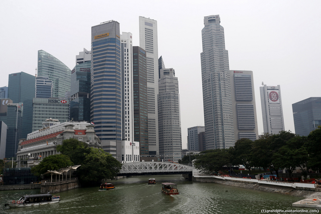 GP SINGAPORE, 17.09.2015 - Singapore scenic