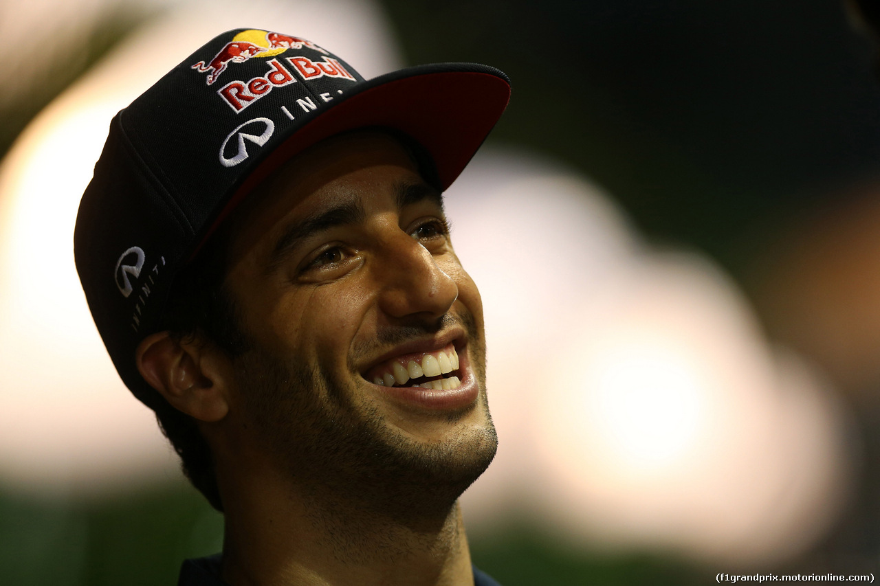 GP SINGAPORE, 17.09.2015 - Daniel Ricciardo (AUS) Red Bull Racing RB11