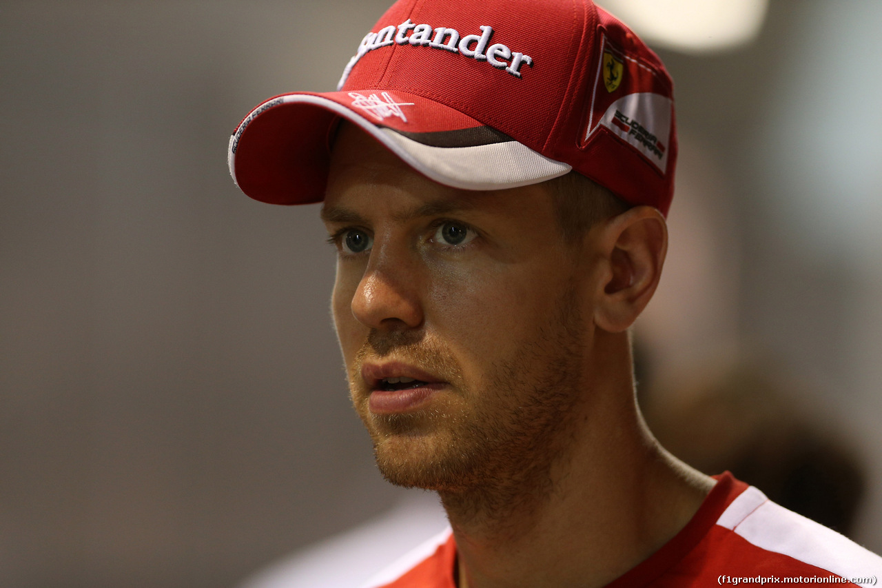 GP SINGAPORE, 17.09.2015 - Sebastian Vettel (GER) Ferrari SF15-T