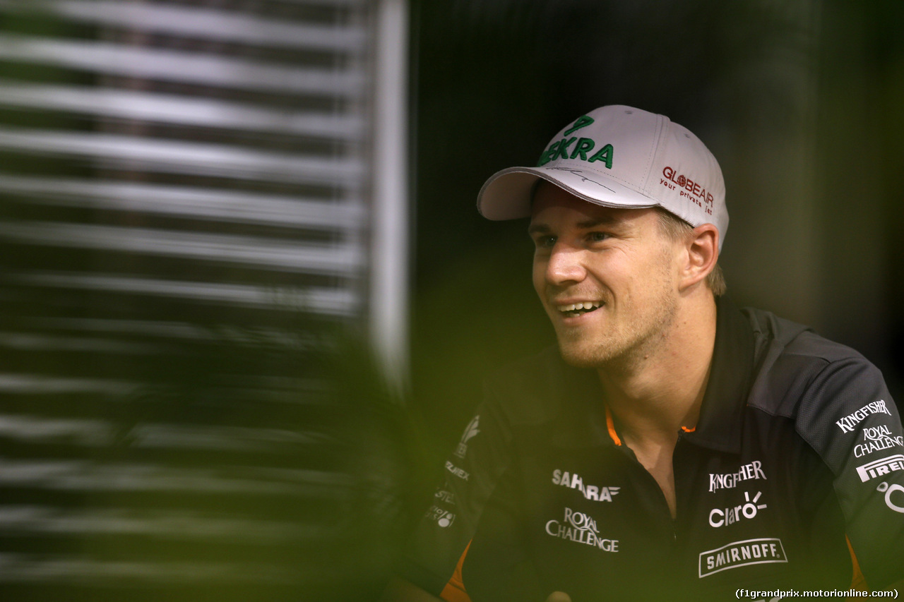 GP SINGAPORE, 17.09.2015 - Nico Hulkenberg (GER) Sahara Force India F1 VJM08