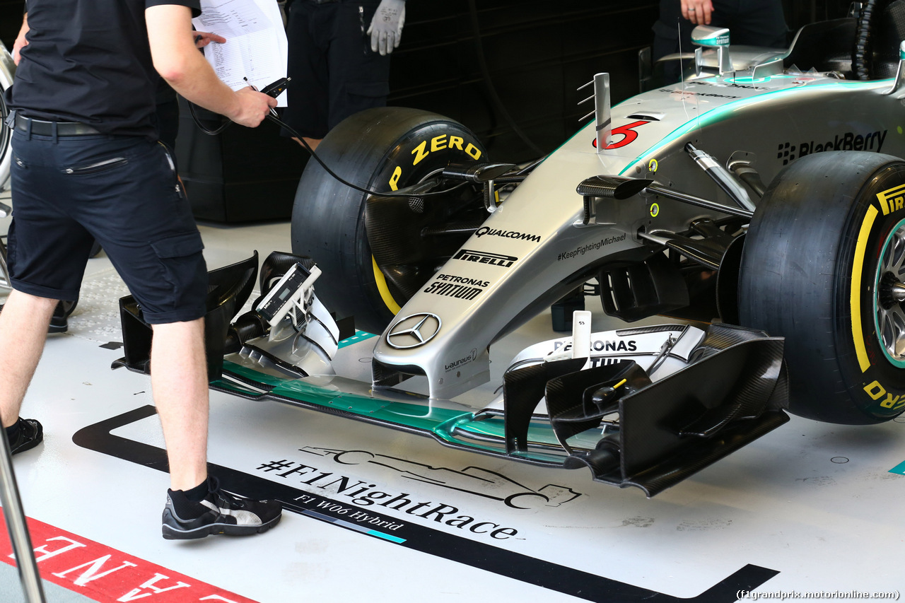 GP SINGAPORE, 19.09.2015 - Prove Libere 3, Nico Rosberg (GER) Mercedes AMG F1 W06