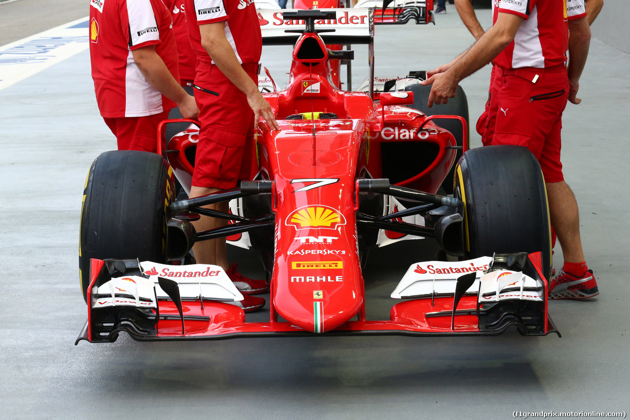 GP SINGAPORE, 19.09.2015 - Prove Libere 3, Kimi Raikkonen (FIN) Ferrari SF15-T