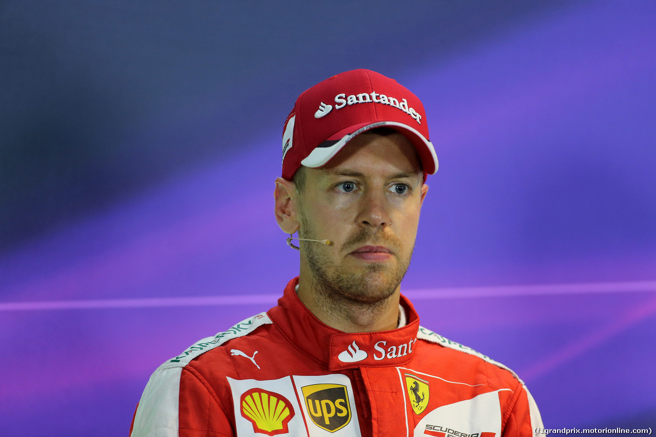 GP SINGAPORE, 19.09.2015 - Qualifiche, Sebastian Vettel (GER) Ferrari SF15-T