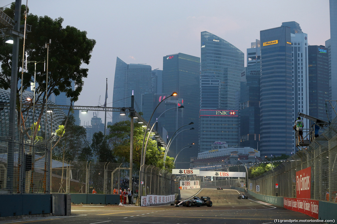 GP SINGAPORE, 19.09.2015 - Prove Libere 3, Nico Rosberg (GER) Mercedes AMG F1 W06