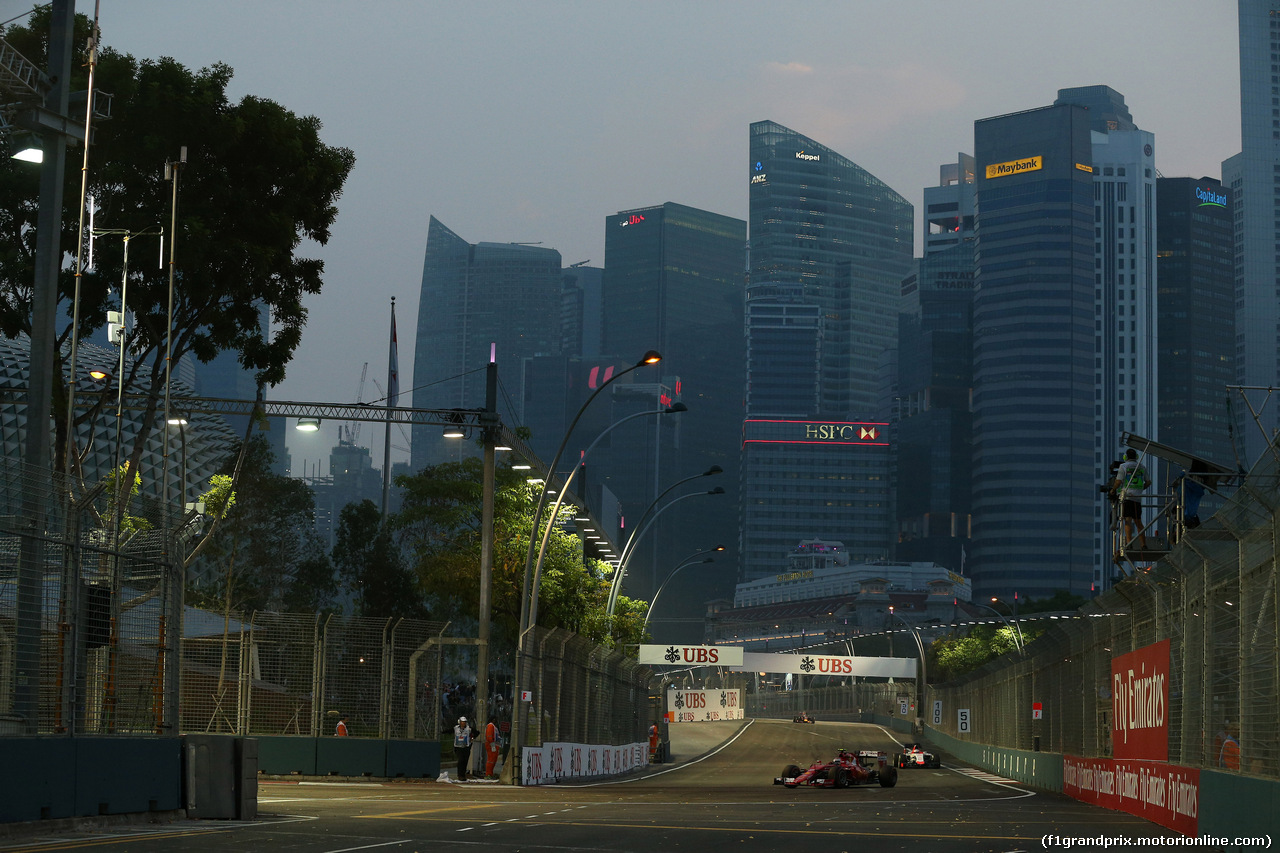 GP SINGAPORE, 19.09.2015 - Prove Libere 3, Kimi Raikkonen (FIN) Ferrari SF15-T