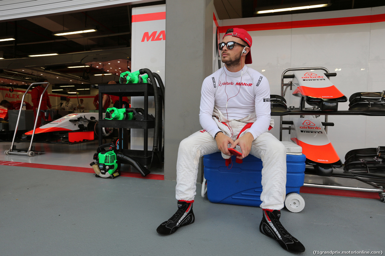 GP SINGAPORE, 19.09.2015 - Prove Libere 3, William Stevens (GBR) Manor Marussia F1 Team