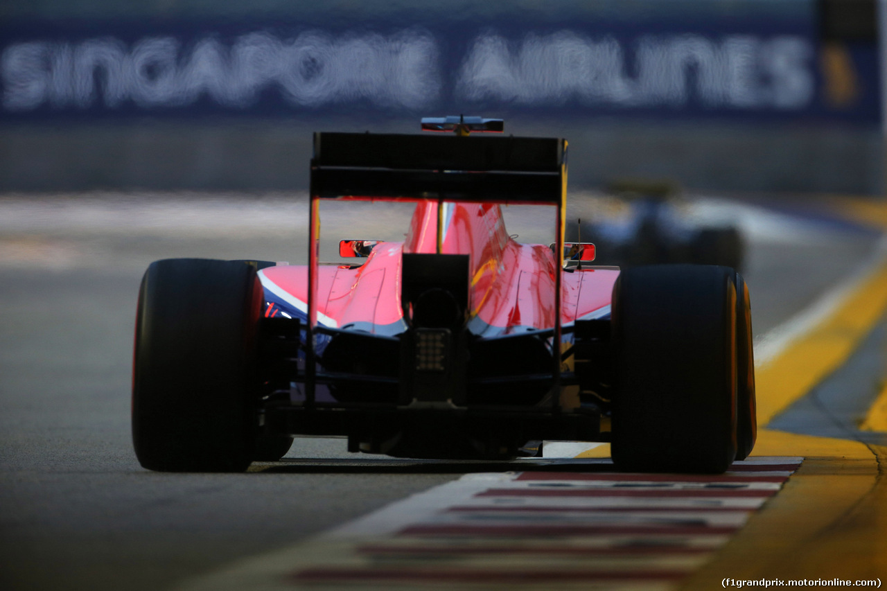 GP SINGAPORE, 19.09.2015 - Prove Libere 3, William Stevens (GBR) Manor Marussia F1 Team