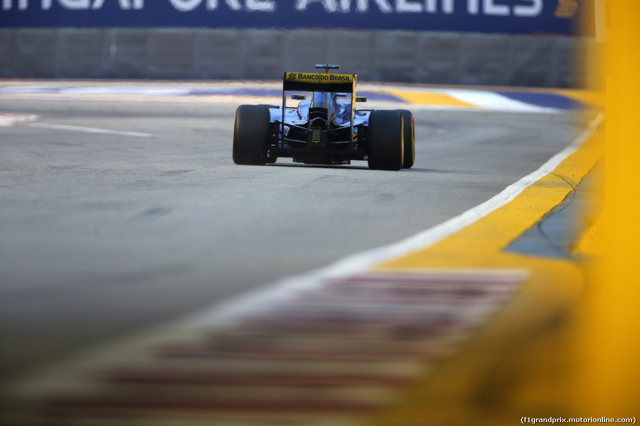 GP SINGAPORE, 19.09.2015 - Prove Libere 3, Marcus Ericsson (SUE) Sauber C34