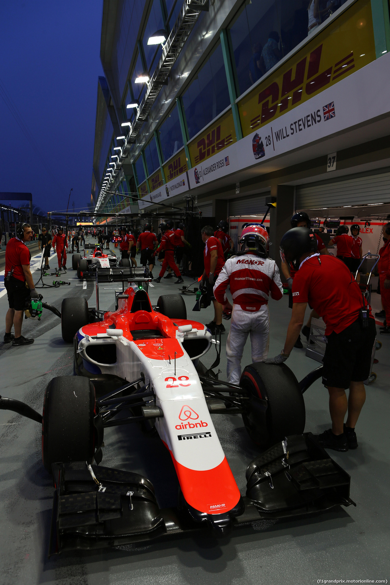 GP SINGAPORE, 19.09.2015 - Prove Libere 3, William Stevens (GBR) Manor Marussia F1 Team