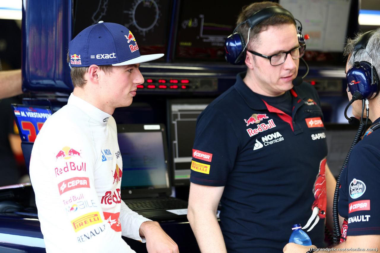 GP SINGAPORE, 19.09.2015 - Prove Libere 3, Max Verstappen (NED) Scuderia Toro Rosso STR10