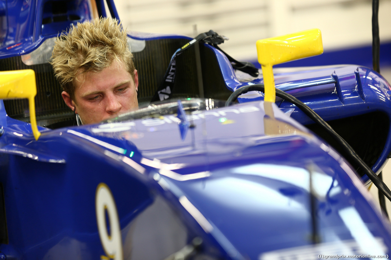 GP SINGAPORE, 19.09.2015 - Prove Libere 3, Marcus Ericsson (SUE) Sauber C34