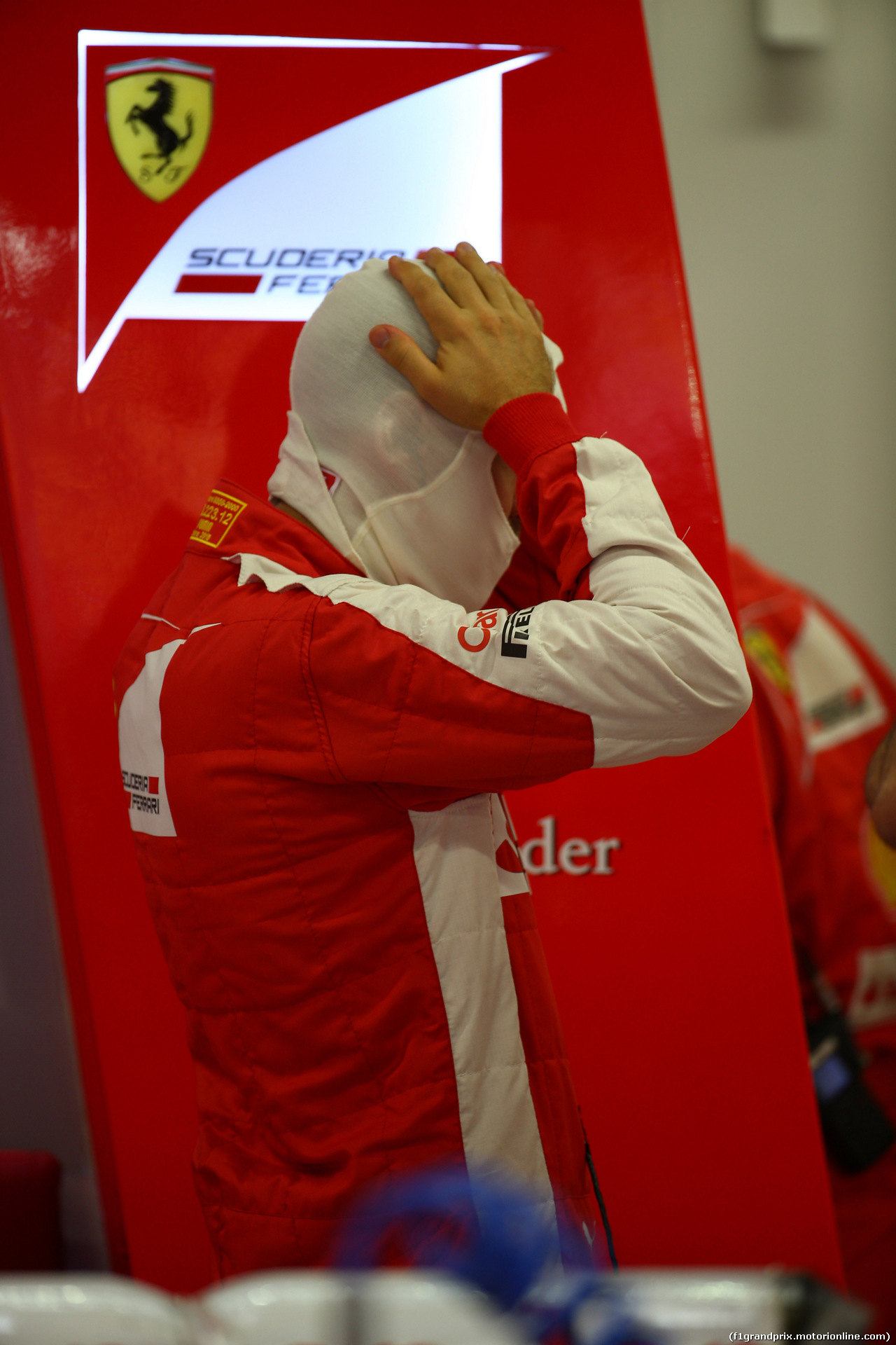 GP SINGAPORE, 19.09.2015 - Prove Libere 3, Sebastian Vettel (GER) Ferrari SF15-T