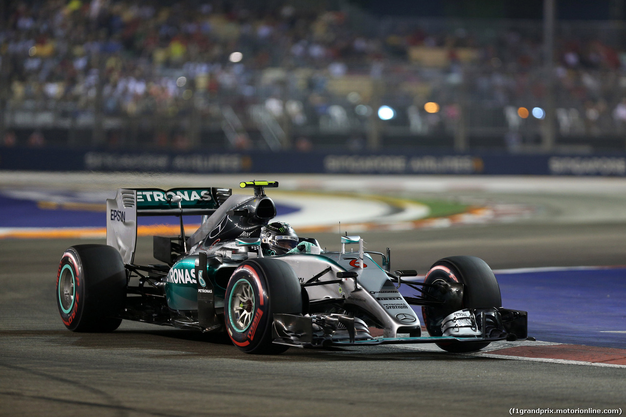 GP SINGAPORE, 19.09.2015 - Qualifiche, Nico Rosberg (GER) Mercedes AMG F1 W06
