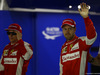 GP SINGAPORE, 19.09.2015 - Qualifiche, Kimi Raikkonen (FIN) Ferrari SF15-T e Sebastian Vettel (GER) Ferrari SF15-T pole position