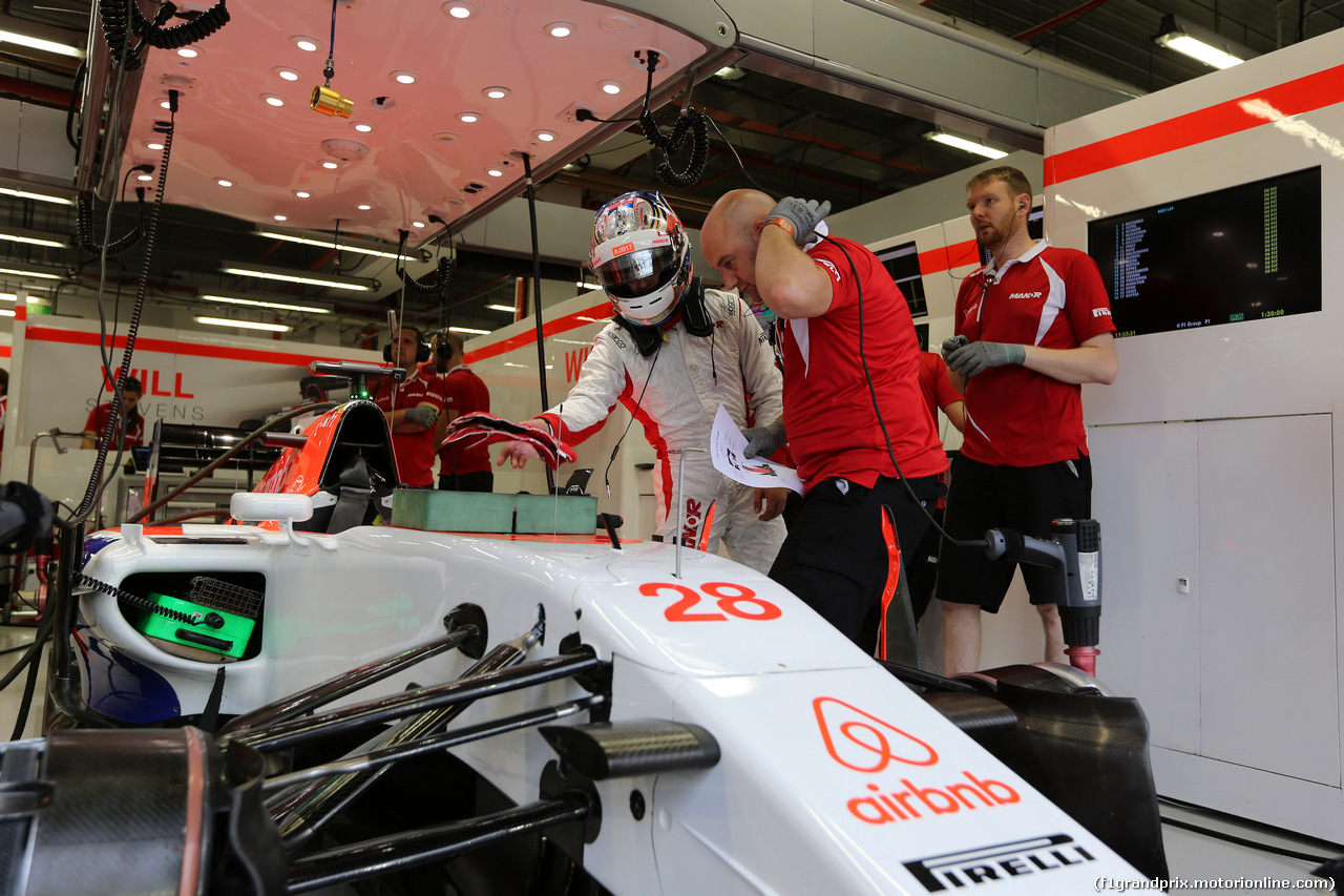 GP SINGAPORE, 18.09.2015 - Prove Libere 1, William Stevens (GBR) Manor Marussia F1 Team