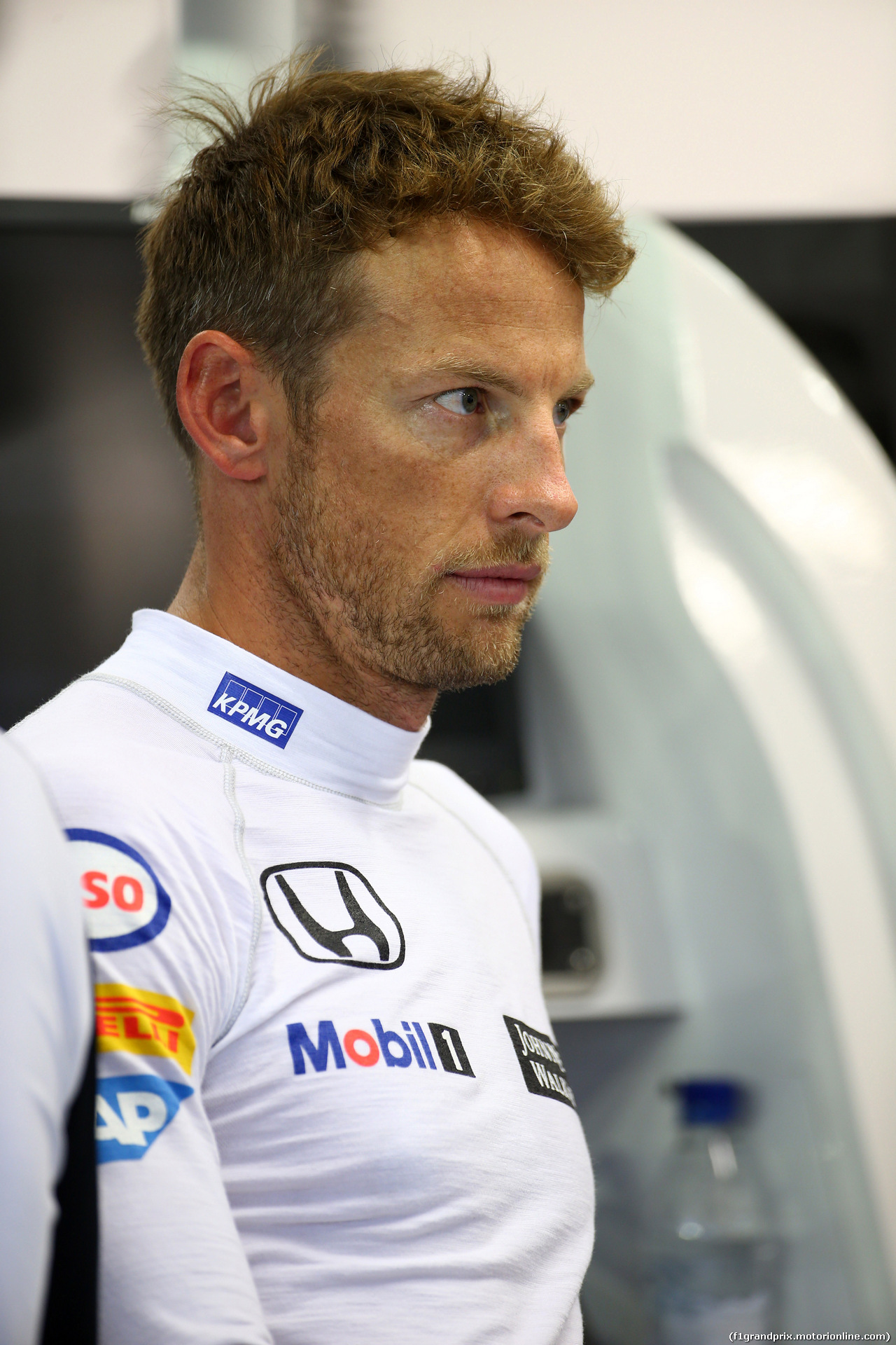 GP SINGAPORE, 18.09.2015 - Prove Libere 1, Jenson Button (GBR)  McLaren Honda MP4-30.