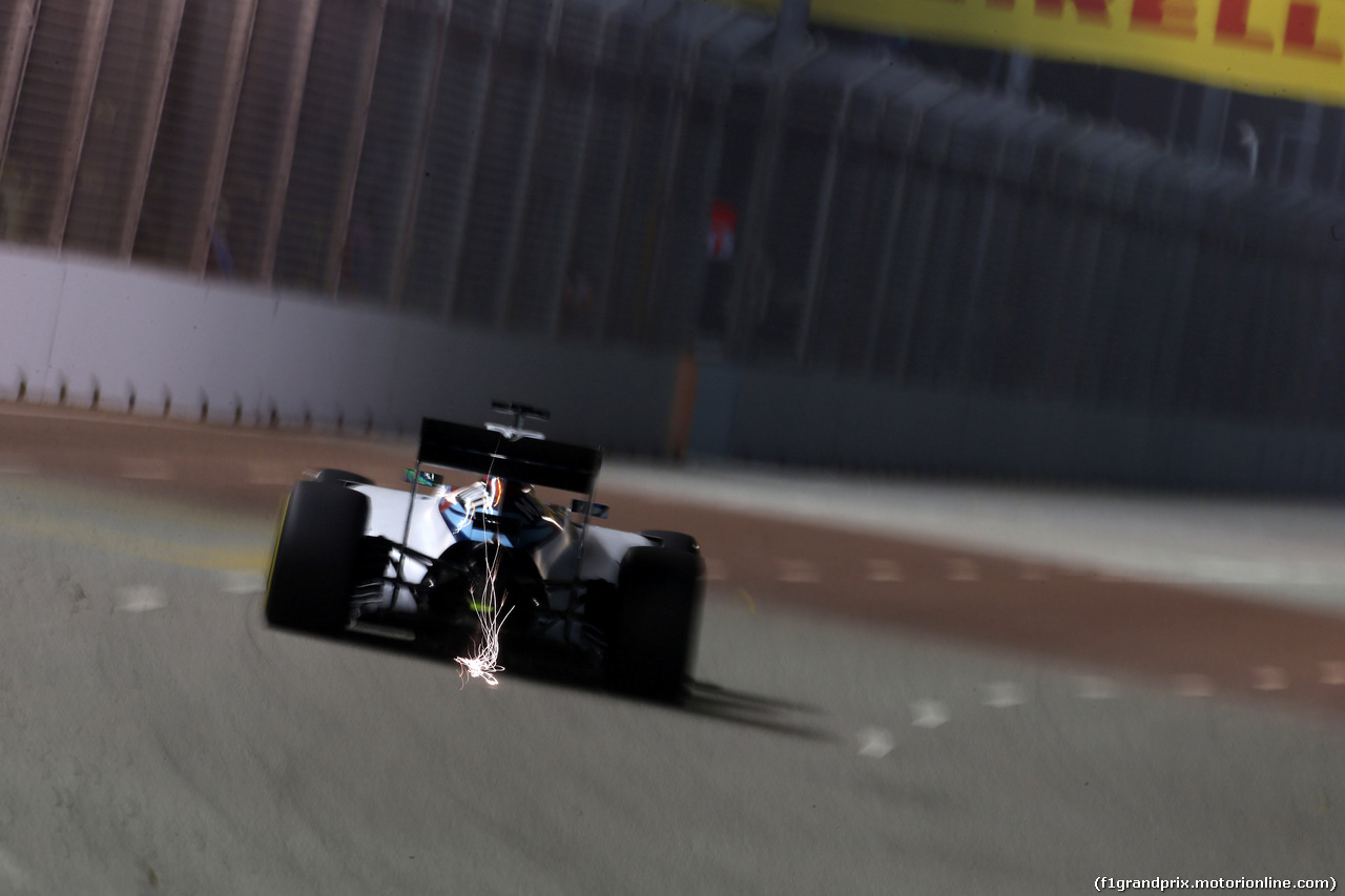 GP SINGAPORE, 18.09.2015 - Prove Libere 2, Felipe Massa (BRA) Williams F1 Team FW37