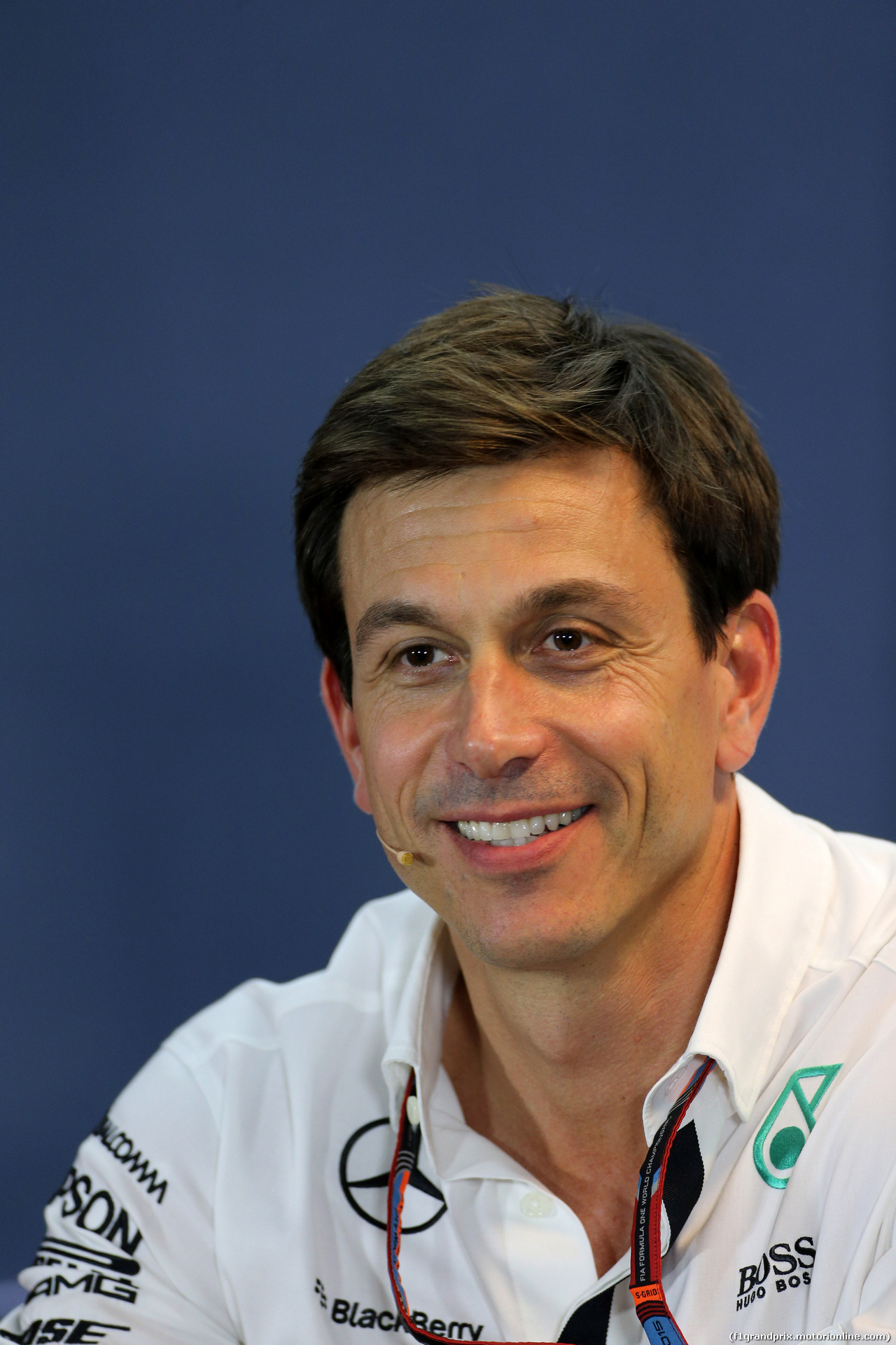 GP SINGAPORE, 18.09.2015 - Conferenza Stampa, Toto Wolff (GER) Mercedes AMG F1 Shareholder e Executive Director